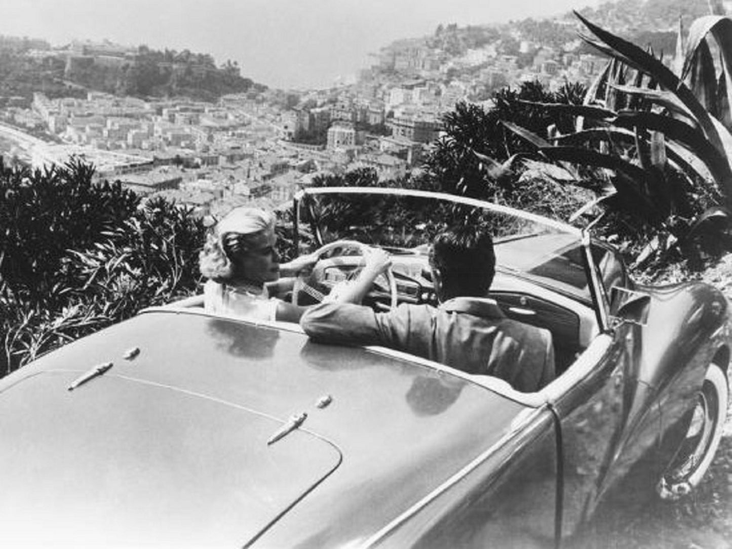 Photo Cary Grant & Grace Kelly - La Main au collet (1955) - 15×20