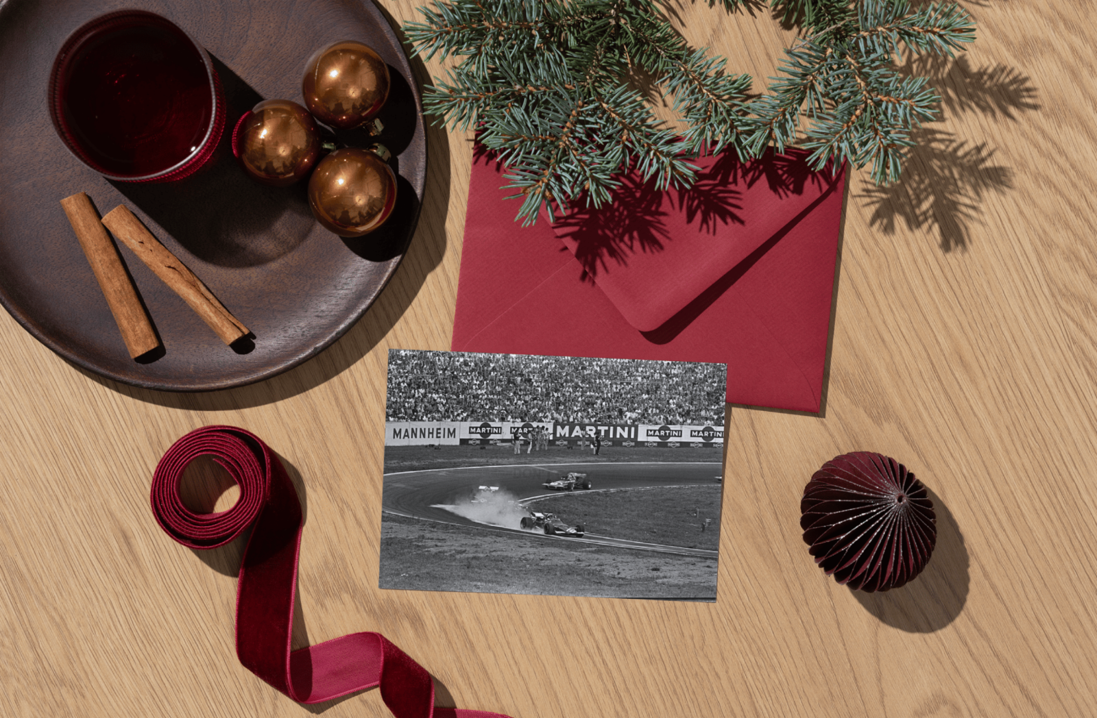 Photo Jacky Ickx – GP d’Allemagne – Nürburgring F1 – Action en piste – 15×20