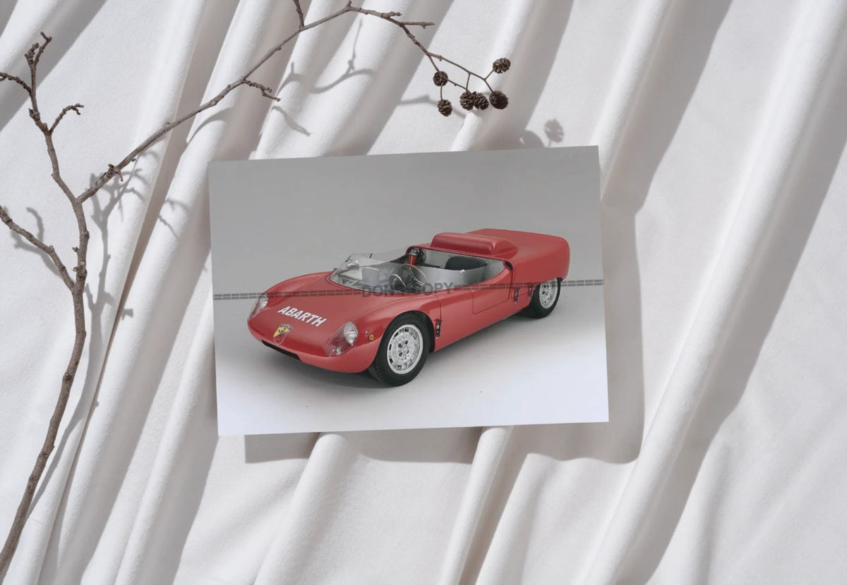 Photo Fiat Abarth 1000 Spider Sport – 131-MC – (1962) – Prototype Course – 15×20
