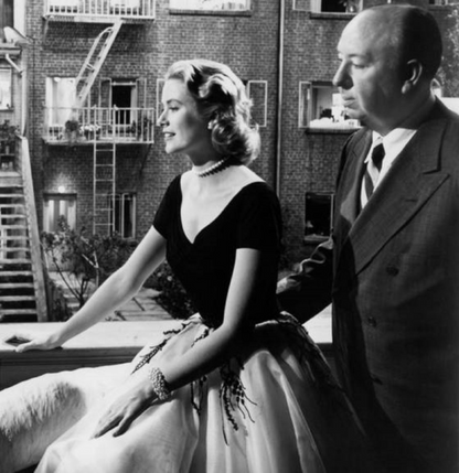 Photo Grace Kelly – Fenêtre sur cour (1954) – Scène Cinéma A. Hitchcock – 15×20
