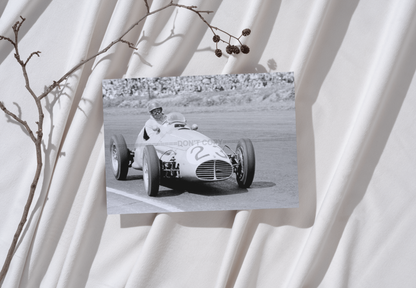 Photo Juan Manuel Fangio – Icône GP Formule 1 – Saison 1953 – Monoplace – 15×20
