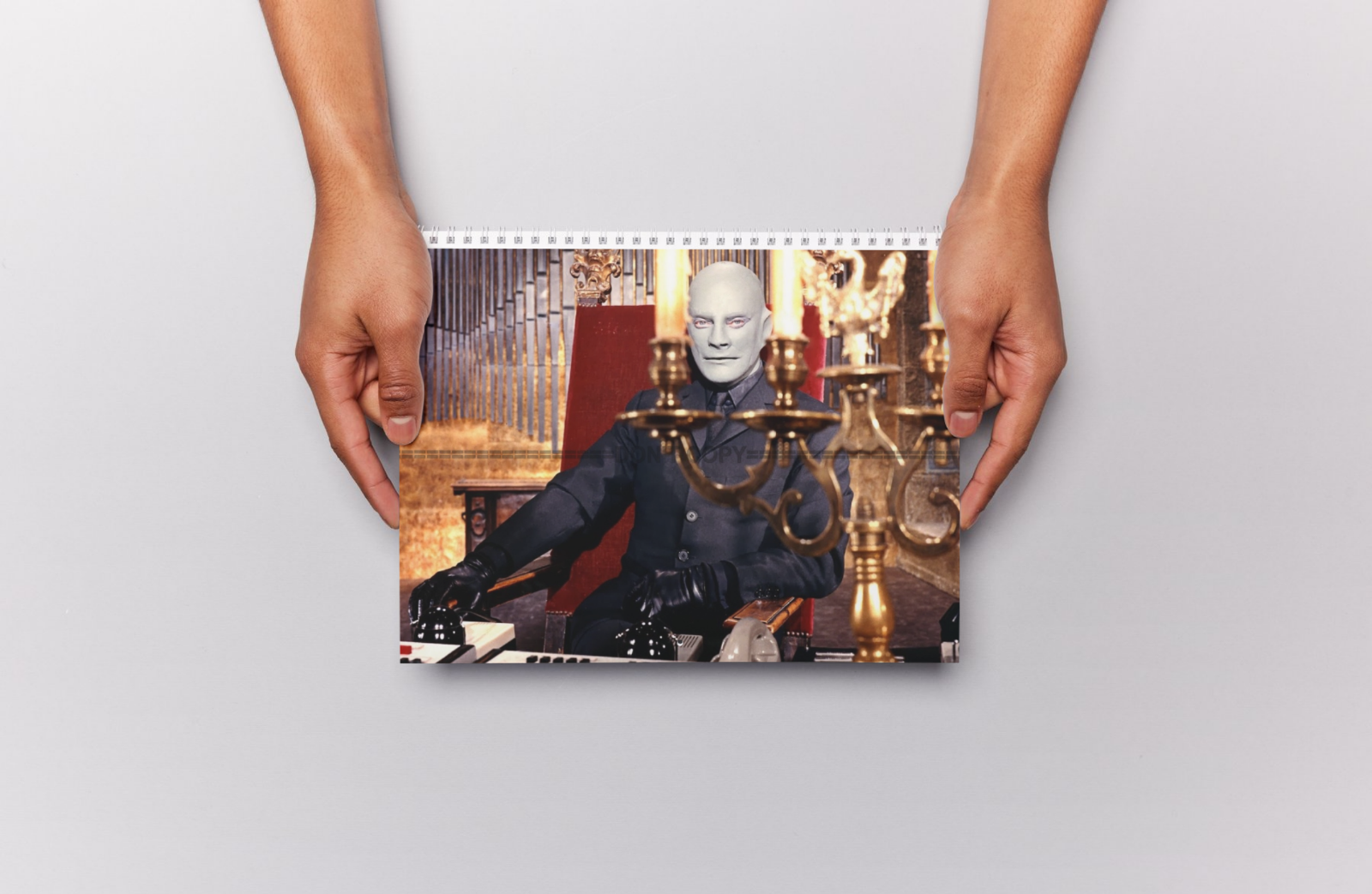 Photo Jean Marais – Fantômas (1964) – Tirage Photo Cinéma Vintage – Format 15×20