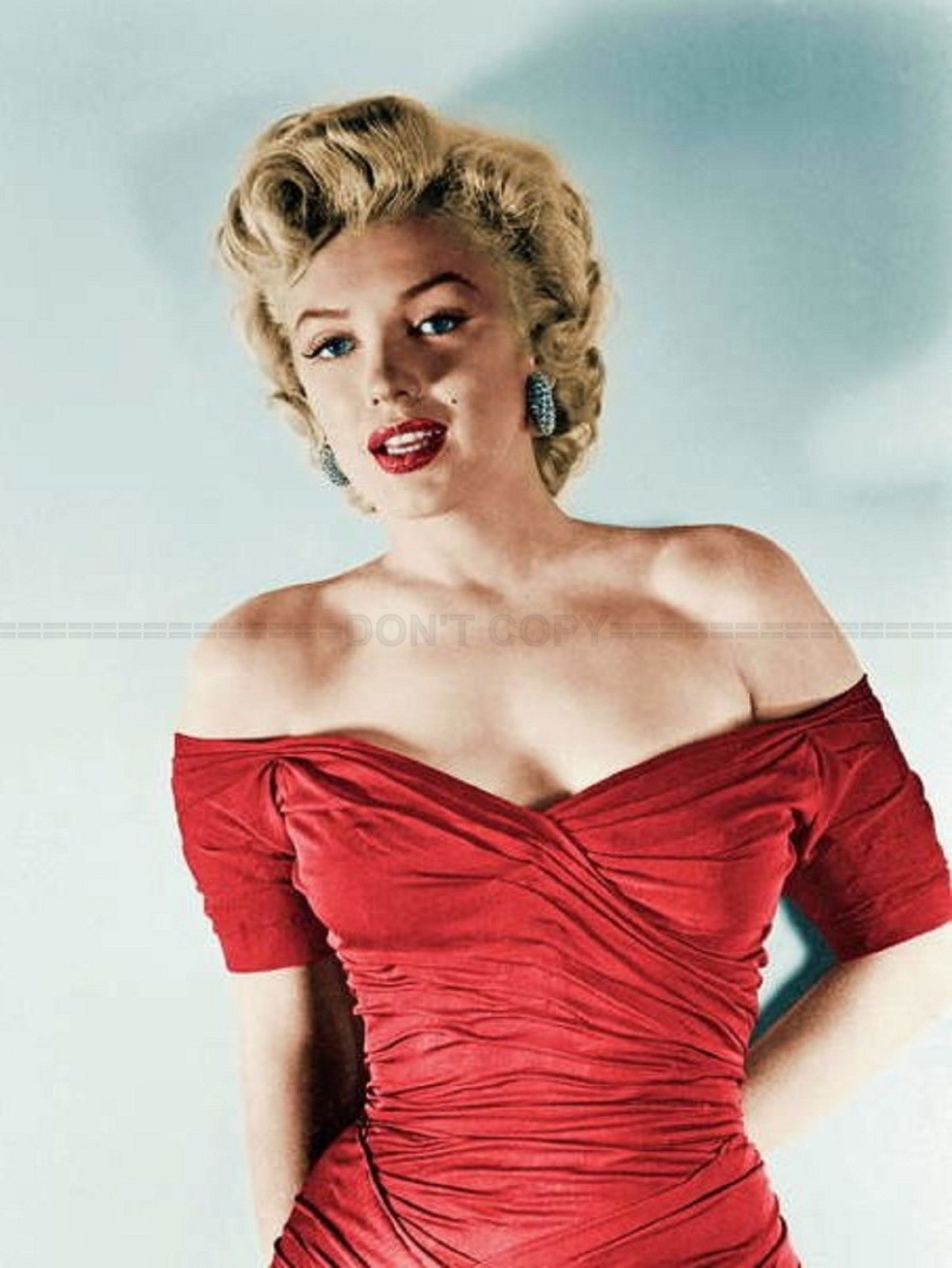 Photo Marilyn Monroe - Los Angeles, Californie (1952) - Couleur - 15x20