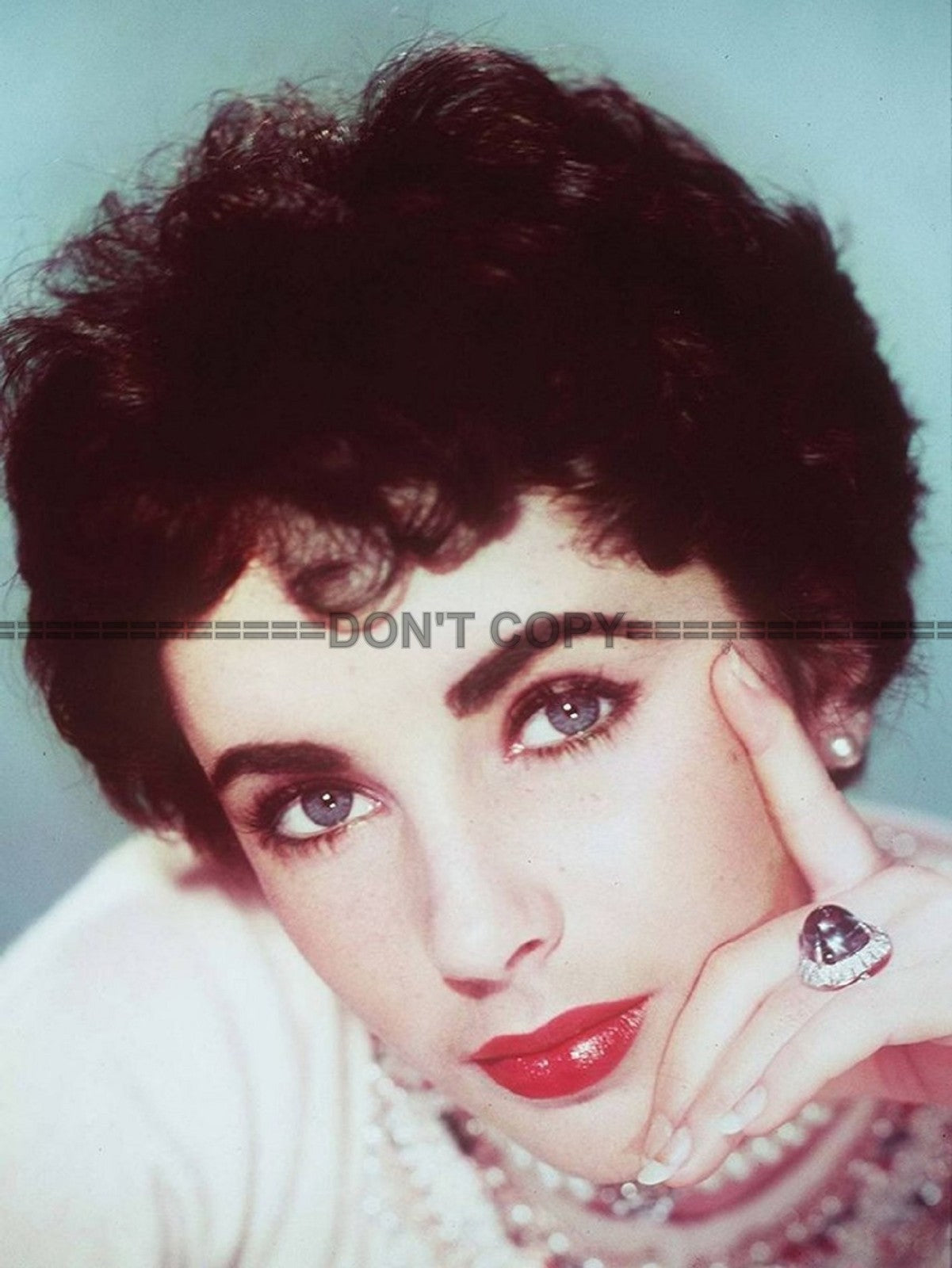 Photo Elizabeth Taylor, 1950's / 15x20