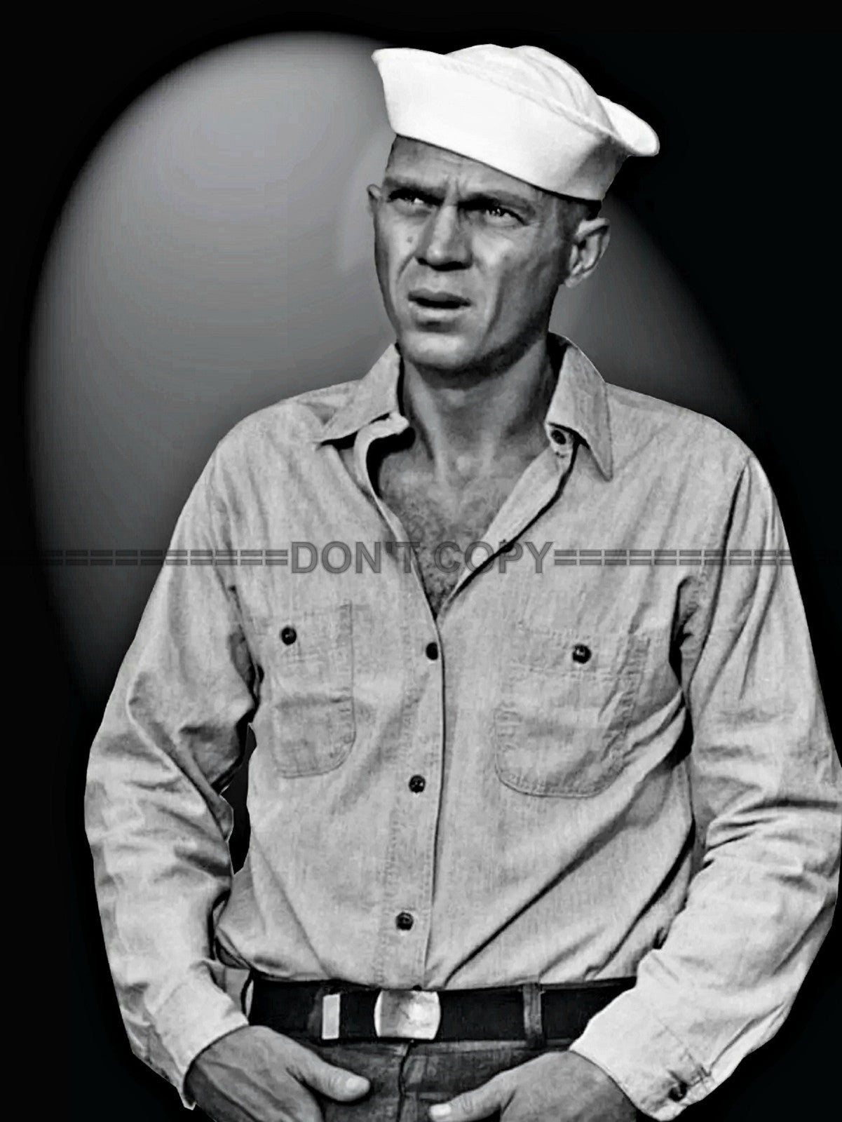 Photo Steve McQueen - La Canonnière du Yang-Tsé 1966