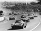 Photo David Piper en tête du peloton - 24 Heures du Mans de 1964 - 15 x 20
