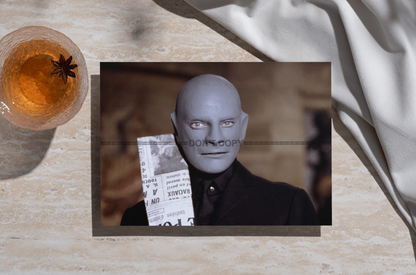 Photo Jean Marais – Fantômas 1964 – Visage Masqué Iconique – Scène Culte – 15×20