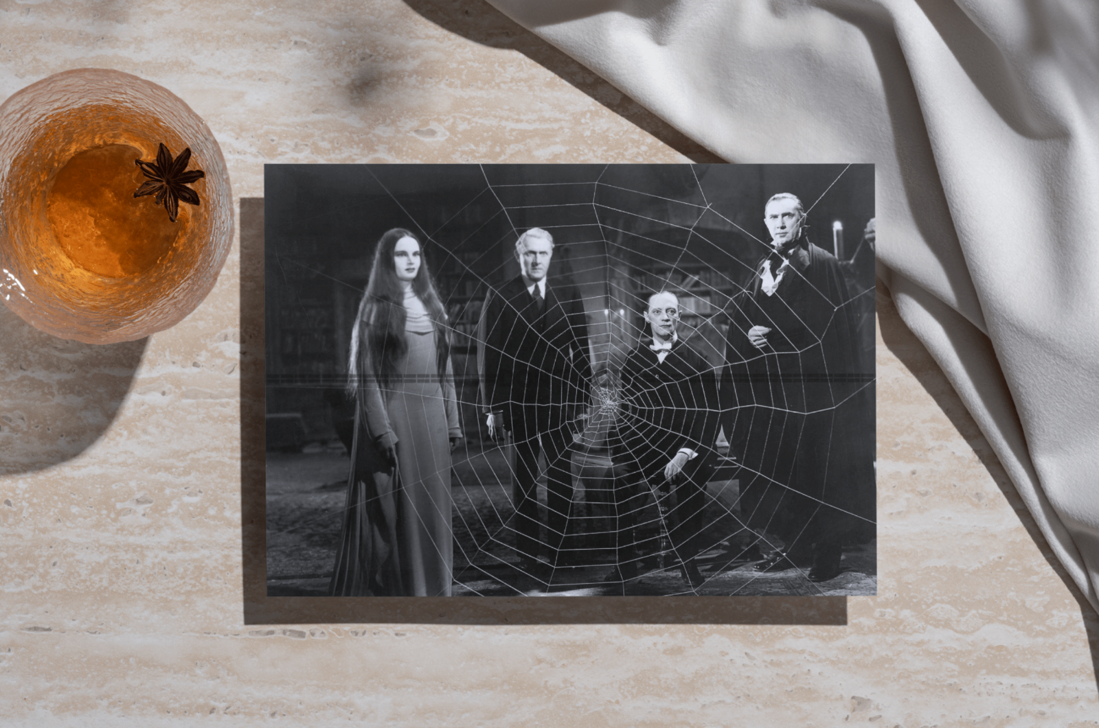 Photo Bela Lugosi – La Marque du Vampire (1935) – Scène Culte Horreur – 15×20
