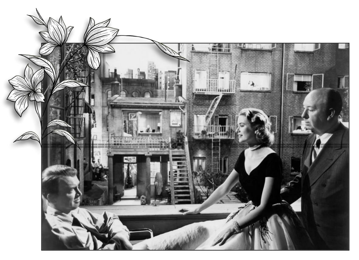 Photo Grace Kelly – Fenêtre sur cour (1954) – Scène Cinéma A. Hitchcock – 15×20
