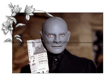 Photo Jean Marais – Fantômas 1964 – Visage Masqué Iconique – Scène Culte – 15×20