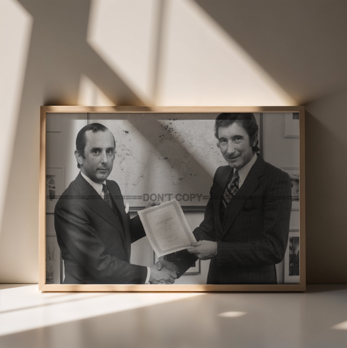 Photo Jo Siffert & Jack Heuer – Motorsport & Horlogerie – (Années 60-70) – 15×20