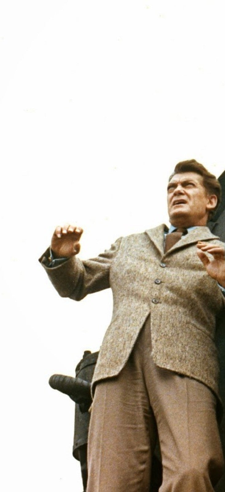 Photo Jean Marais & Louis de Funès – Fantômas 1964 – Scène Action Train – 15×20