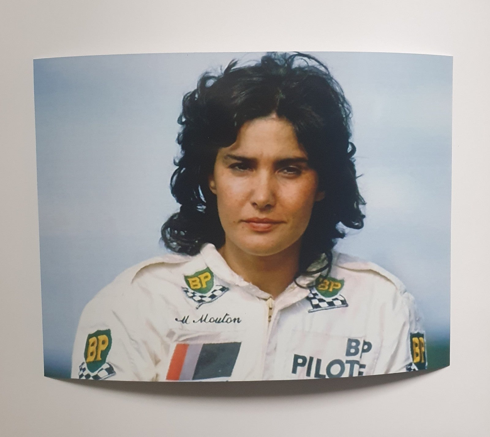 Photo Michèle Mouton – Rallye WRC Années 1980 – Portrait Pilote Légende – 15x20