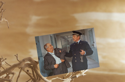 Photo Louis de Funès – Fantômas (1964) – Inspecteur Juve – Scène Cinéma – 15×20