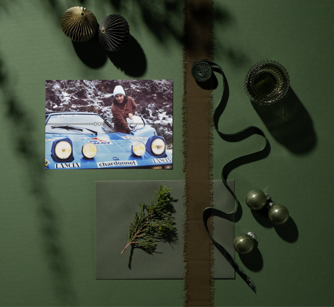 Photo Michèle Mouton – Lancia Stratos HF – Rallye Monte-Carlo Sport 1978 – 15×20