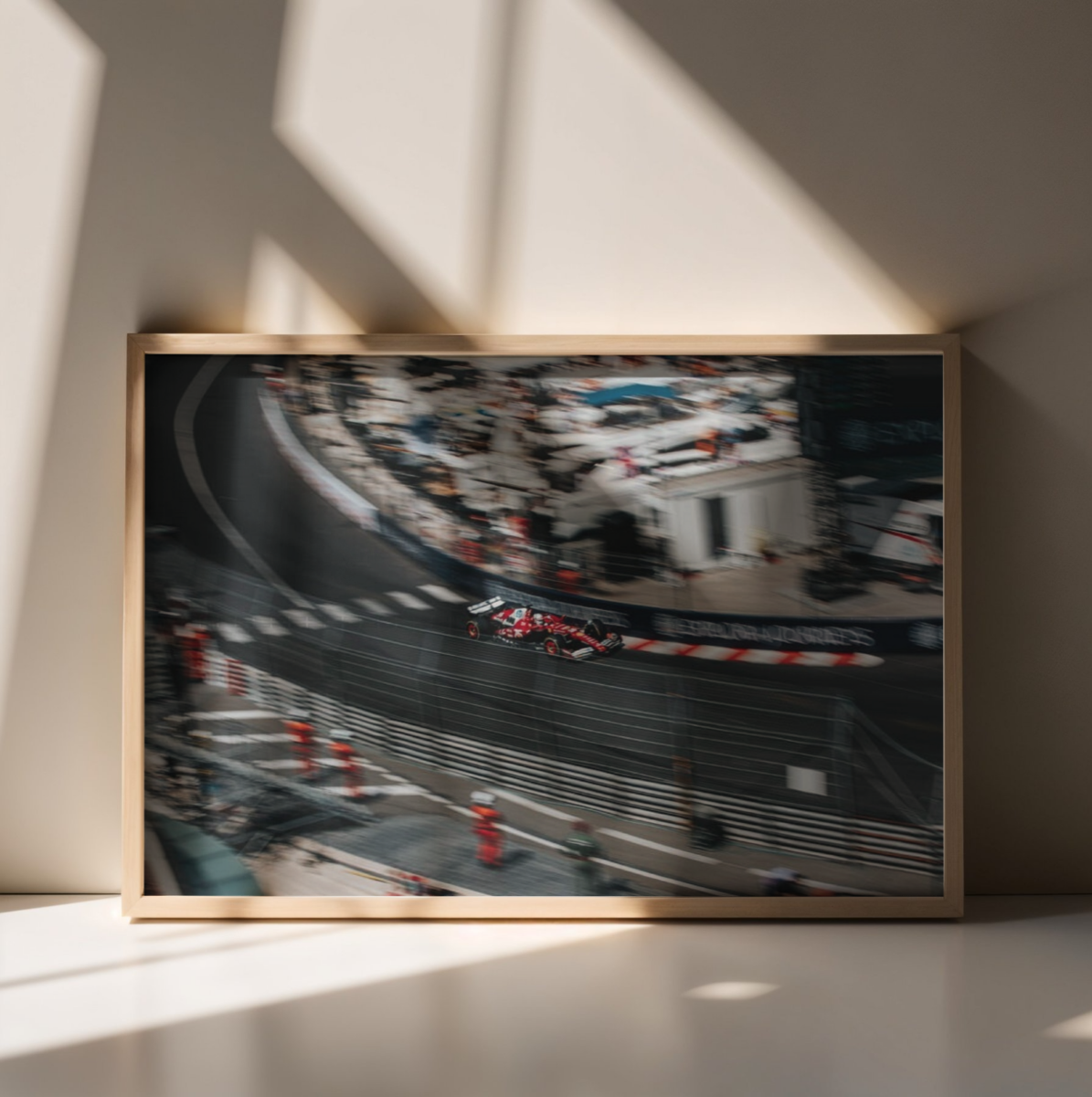 Photo Charles Leclerc – Ferrari F1 – GP de Monaco – Course du dimanche – 15x20
