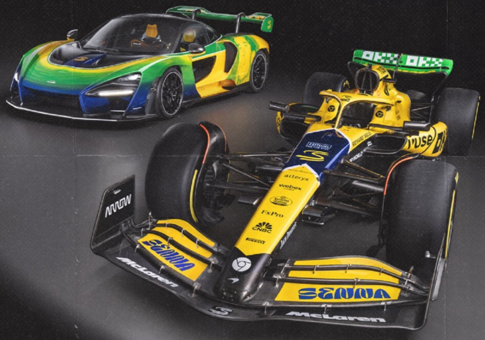 Photo McLaren F1 Hommage à Ayrton Senna – GP de Monaco 2024 – Motorsport – 15×20