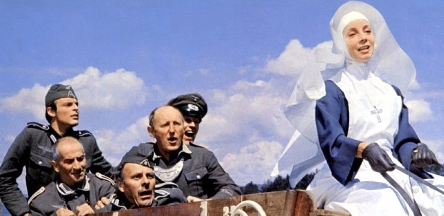 Photo Louis de Funès & Bourvil – La Grande Vadrouille 1966 – Scène Culte – 15×20