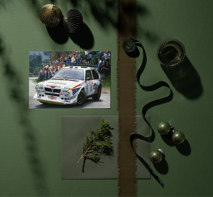 Photo Toivonen & Cresto – Lancia Delta S4 – Tour de Corse Rally (1986) B – 15x20