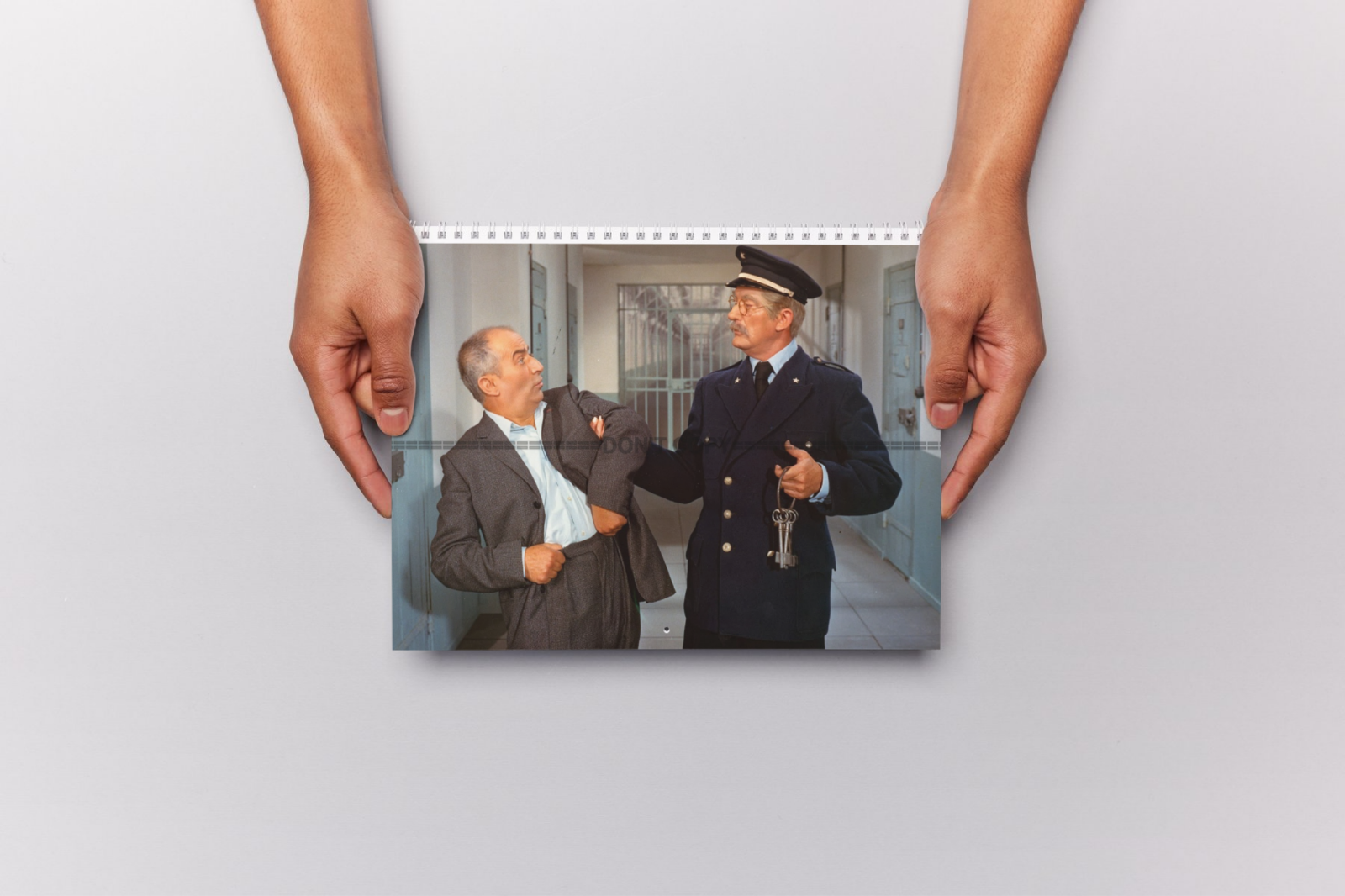 Photo Louis de Funès – Fantômas (1964) – Inspecteur Juve – Scène Cinéma – 15×20