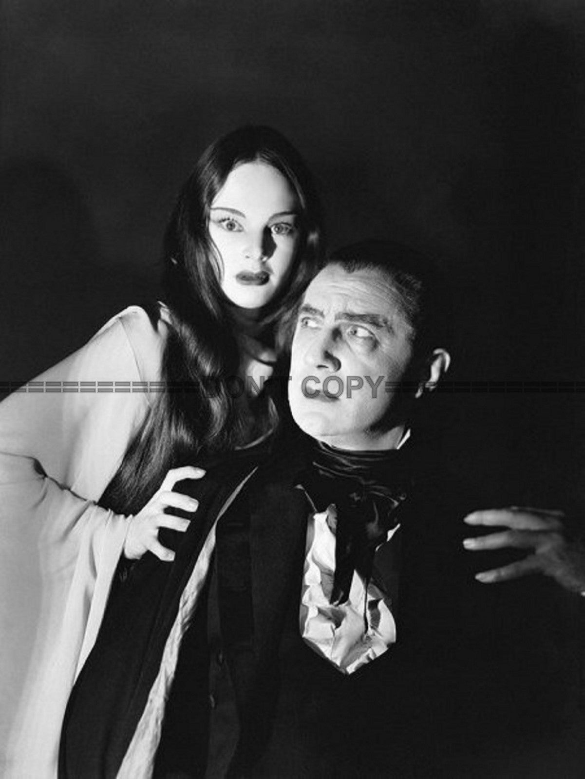 Photo Carroll Borland & Bela Lugos - La Marque du Vampire 1935