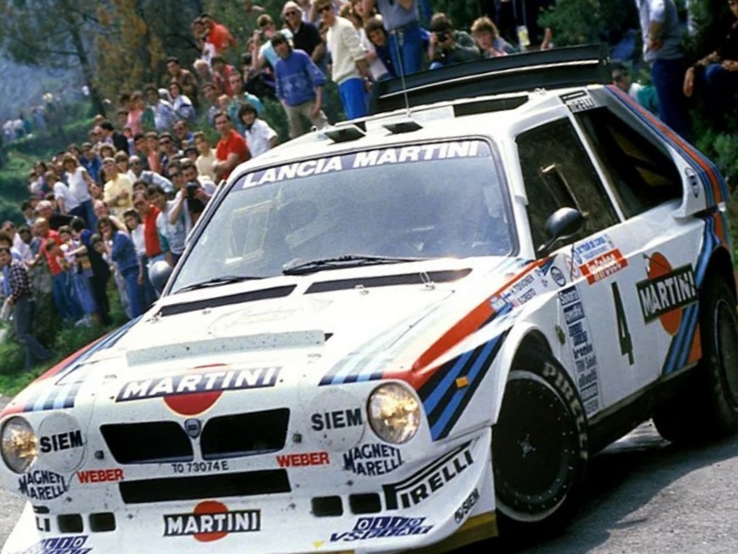 Photo Toivonen & Cresto – Lancia Delta S4 – Tour de Corse Rally (1986) B – 15x20