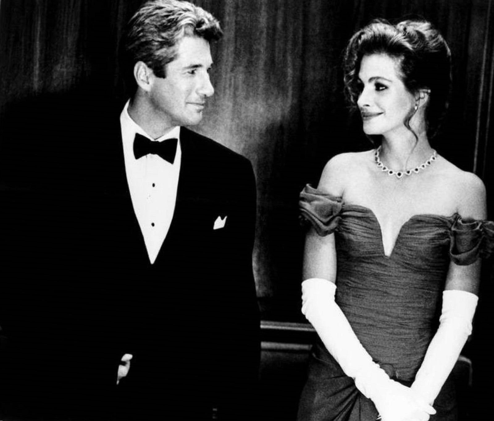 Photo Julia Roberts, R. Gere – Pretty Woman (1990) – Scène Culte Romance – 15×20