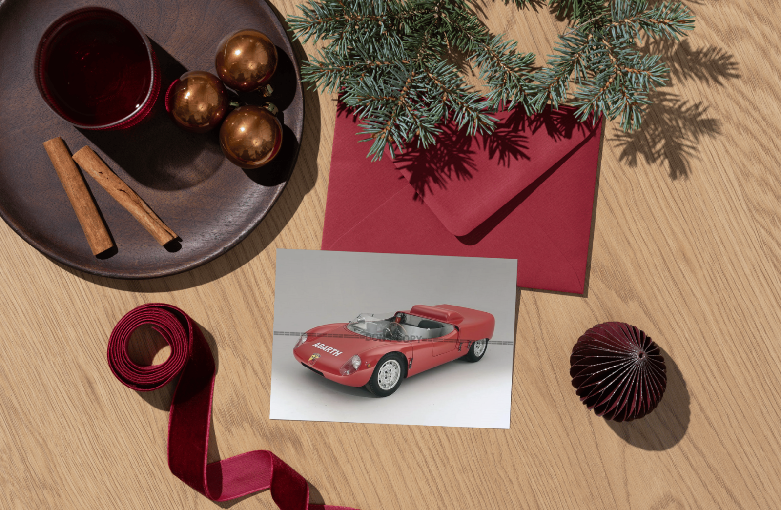 Photo Fiat Abarth 1000 Spider Sport – 131-MC – (1962) – Prototype Course – 15×20