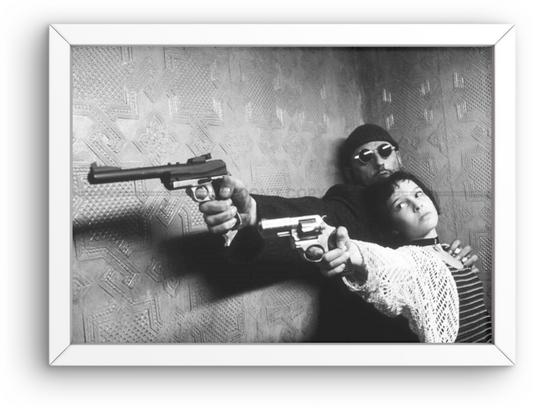 Photo Encadrée Jean Reno & Natalie Portman (Mathilda) - Léon (1994) - 15×20