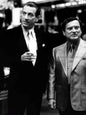 Photo Robert De Niro et Joe Pesci - Casino (1995) - Noir et blanc - 15×20