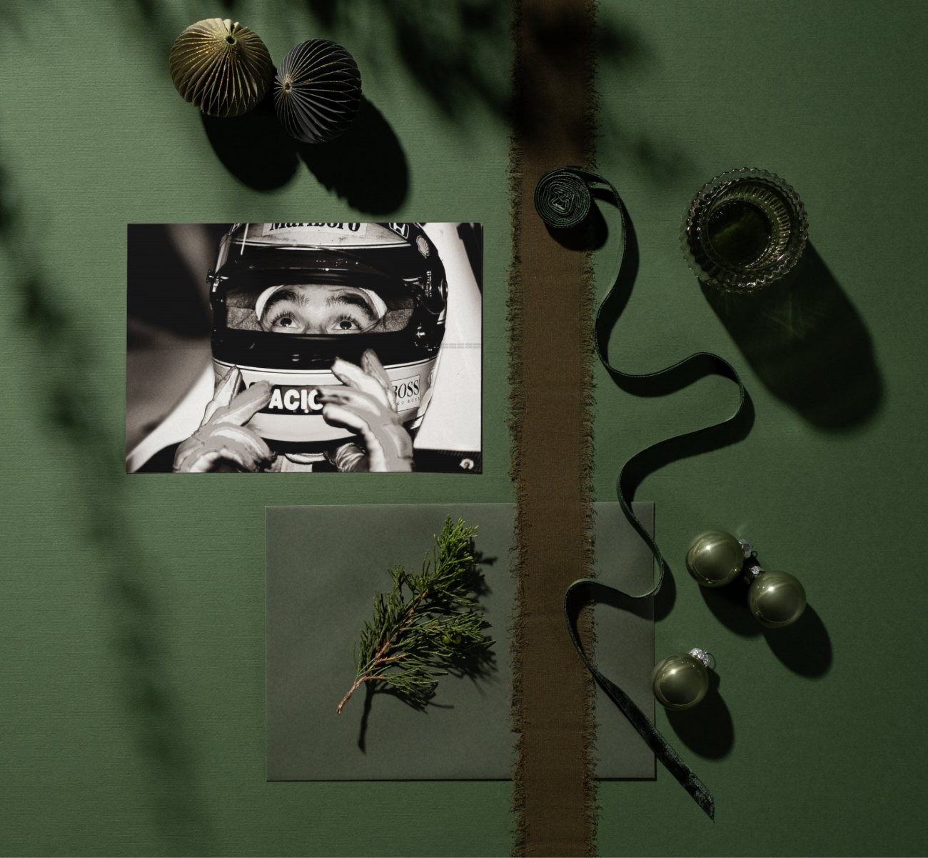 Photo Ayrton Senna – The Eyes – Regard sous le casque – Photo iconique – 15×20