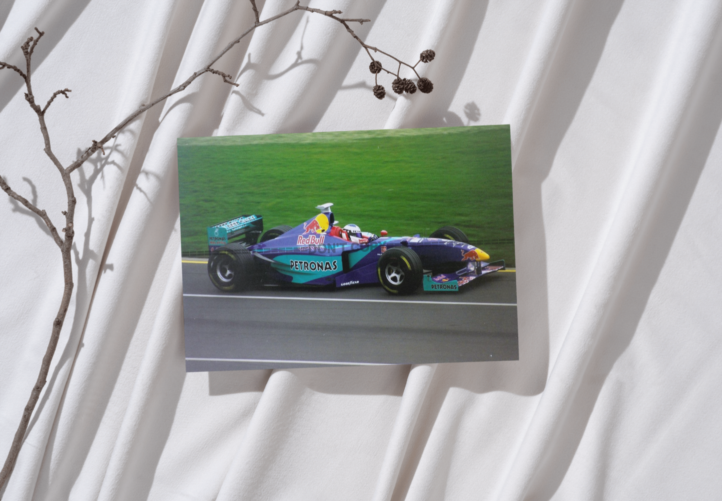 Photo Jean Alesi – Sauber C17 – Grand Prix F1 Melbourne 1998 – Formule 1 – 15×20