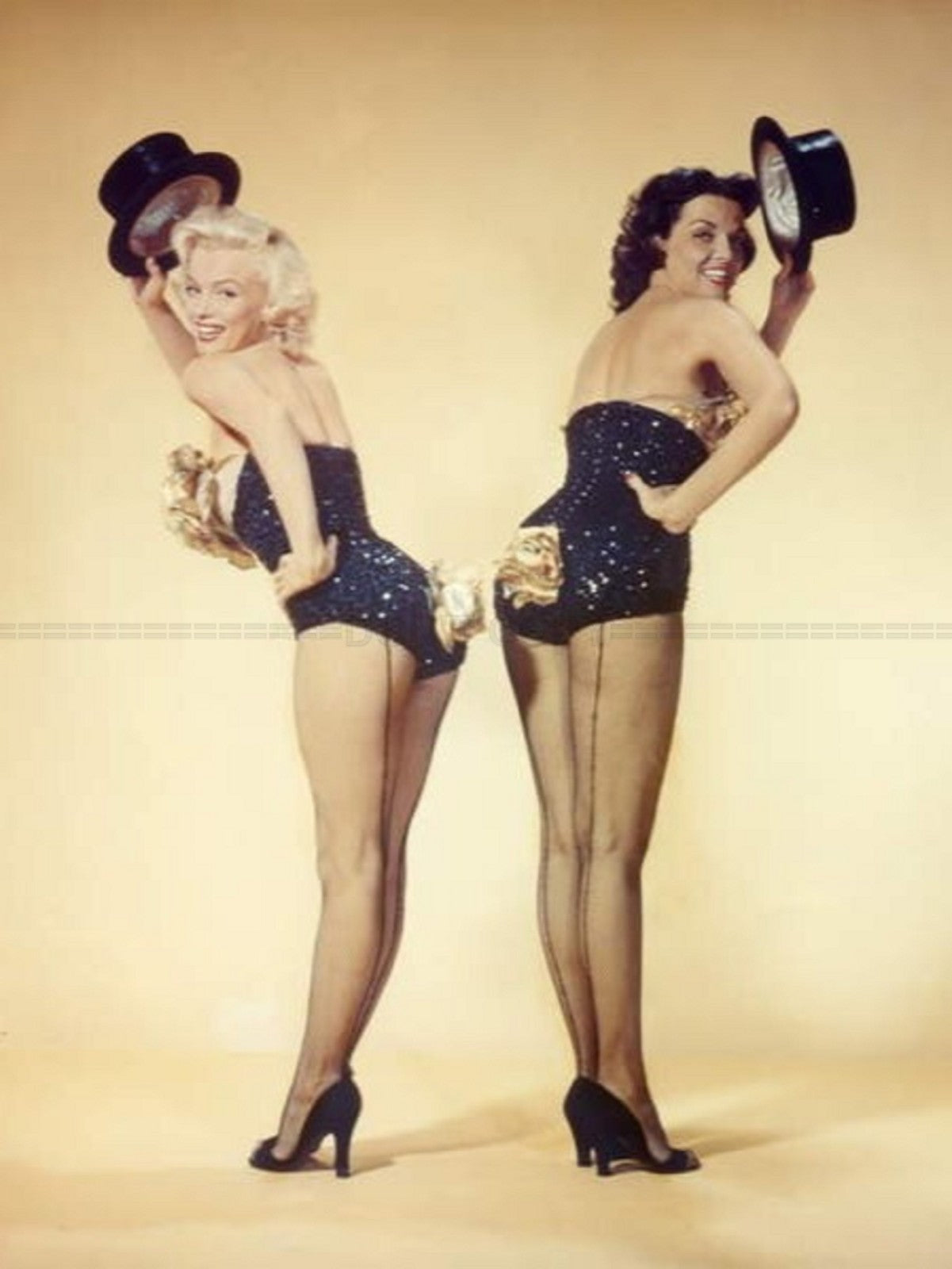 Photo Marilyn Monroe & Jane Russell - Gentlemen Prefer Blondes (1953) - 15x20