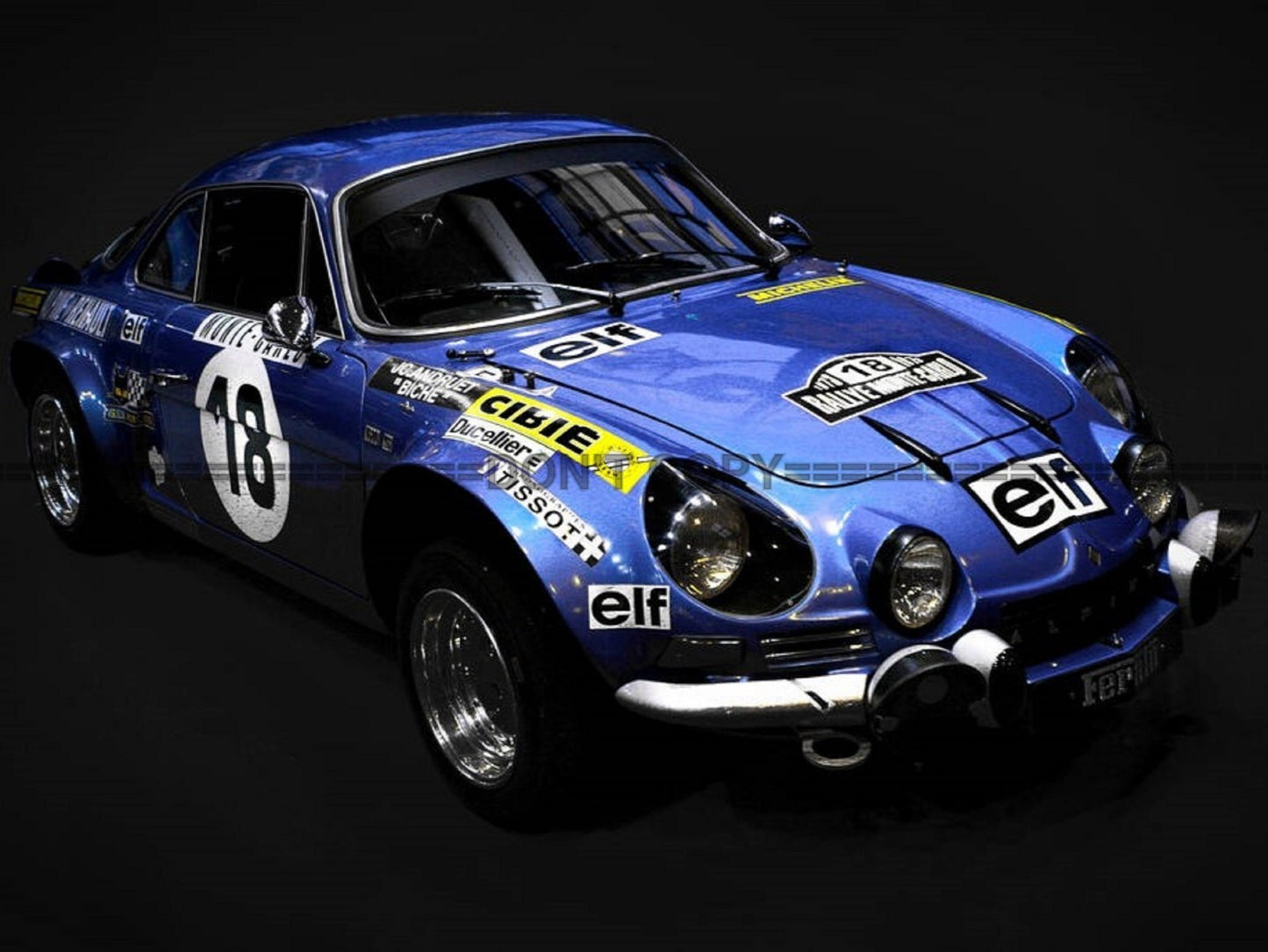 Photo Alpine Renault Rallye