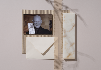 Photo Jean Marais – Fantômas 1964 – Visage Masqué Iconique – Scène Culte – 15×20
