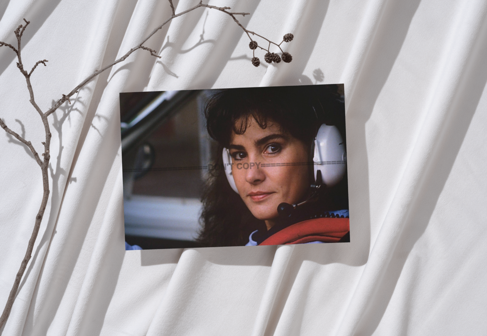 Photo Michèle Mouton – Rallye WRC – Portrait de Légende – Années 1980 – 15x20