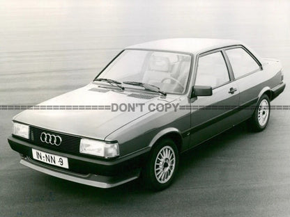 Photo Encadrée Audi 80 GTE – Berline Sportive Youngtimer (1984)  – 15×20