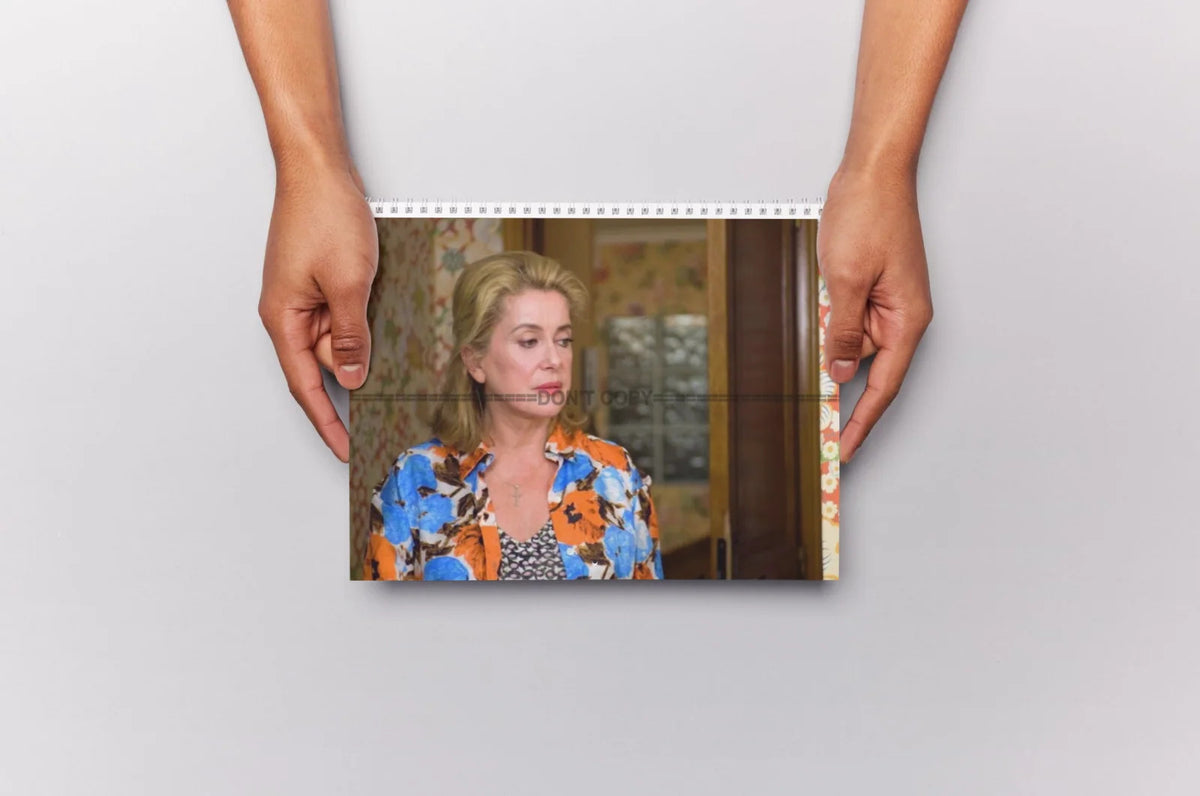 Photo Catherine Deneuve – La Fille du RER (2009) – Portrait Cinéma Drame – 15×20