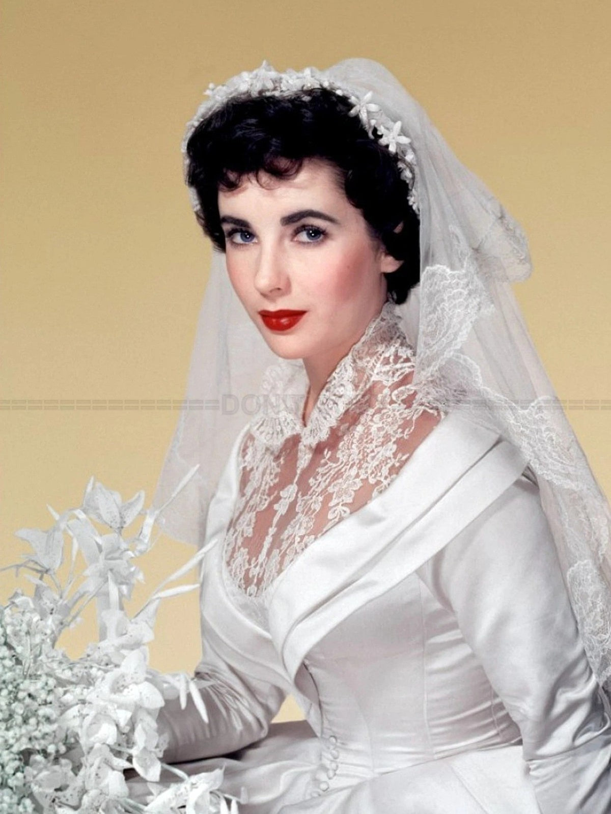 Photo Elizabeth Taylor - Kay Banks dans "Le Père de la mariée", en 1950 - 15x20