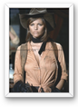 Photo Encadrée Claudia Cardinale - Les Pétroleuses (1971) - (Cadre Bois) - 15x20