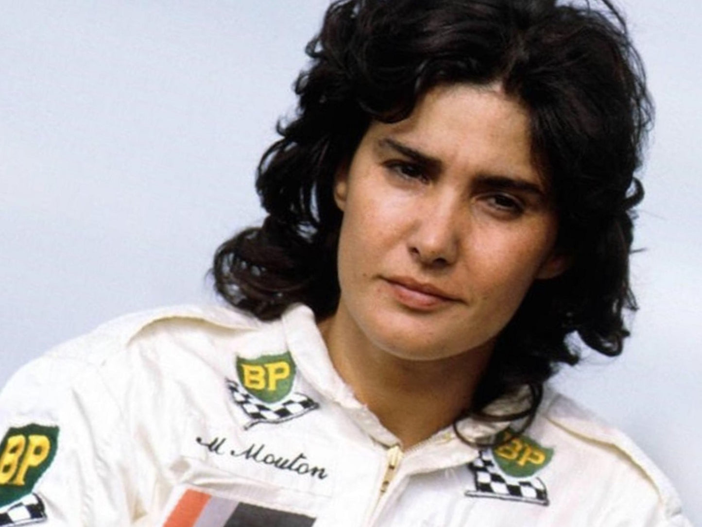 Photo Encadrée Michèle Mouton – Rallye WRC Années 1980 – Portrait Pilote – 15x20