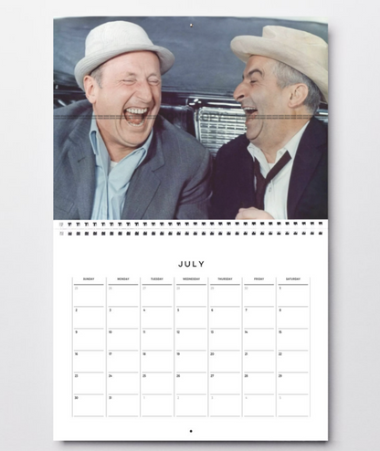 Photo Louis de Funès & Bourvil – Le Corniaud (1965) – Scène Culte Cinéma – 15×20