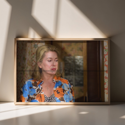 Photo Catherine Deneuve – La Fille du RER (2009) – Portrait Cinéma Drame – 15×20