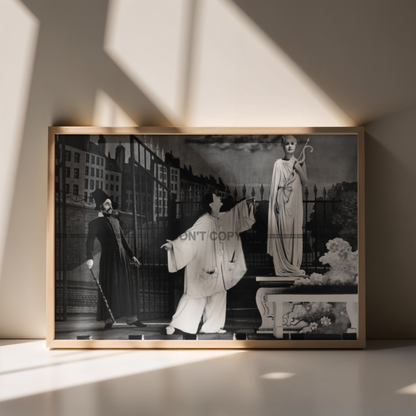 Photo Arletty & J-L Barrault – Les Enfants du Paradis 1945 – Scène Culte – 15x20