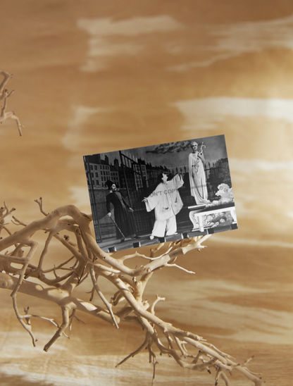 Photo Arletty & J-L Barrault – Les Enfants du Paradis 1945 – Scène Culte – 15x20