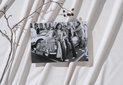 Photo Michèle Mouton, F. Conconi – Alpine A110 Rallye Monte-Carlo (1976) – 15x20