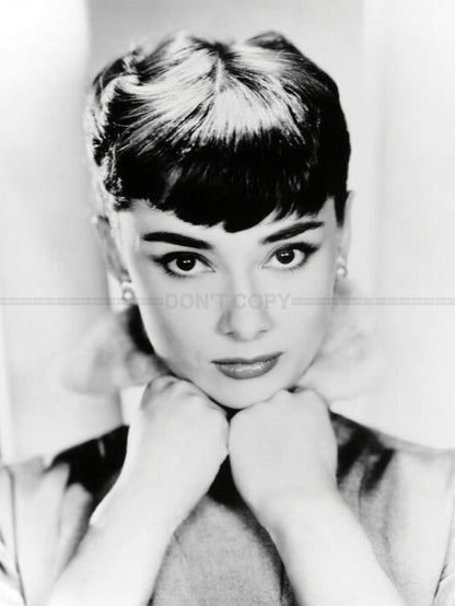 Photo Audrey Hepburn - Noir et blanc - 15x20