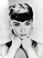Photo Audrey Hepburn - Noir et blanc - 15x20