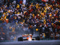 Photo Ayrton Senna – Essais GP d’Australie 1991 (Adelaide) Sous la pluie – 15×20