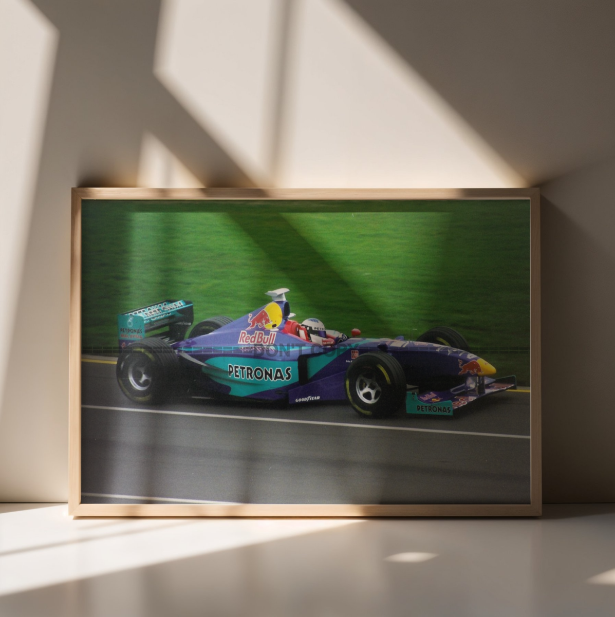 Photo Jean Alesi – Sauber C17 – Grand Prix F1 Melbourne 1998 – Formule 1 – 15×20